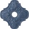 Ekena Millwork Peralta Ceiling Medallion (Canopies up to 4 5/8"), 17 3/4"OD x 3 1/8"ID x 1"P, Americana Crackle CM17PEAMC - alternate 1